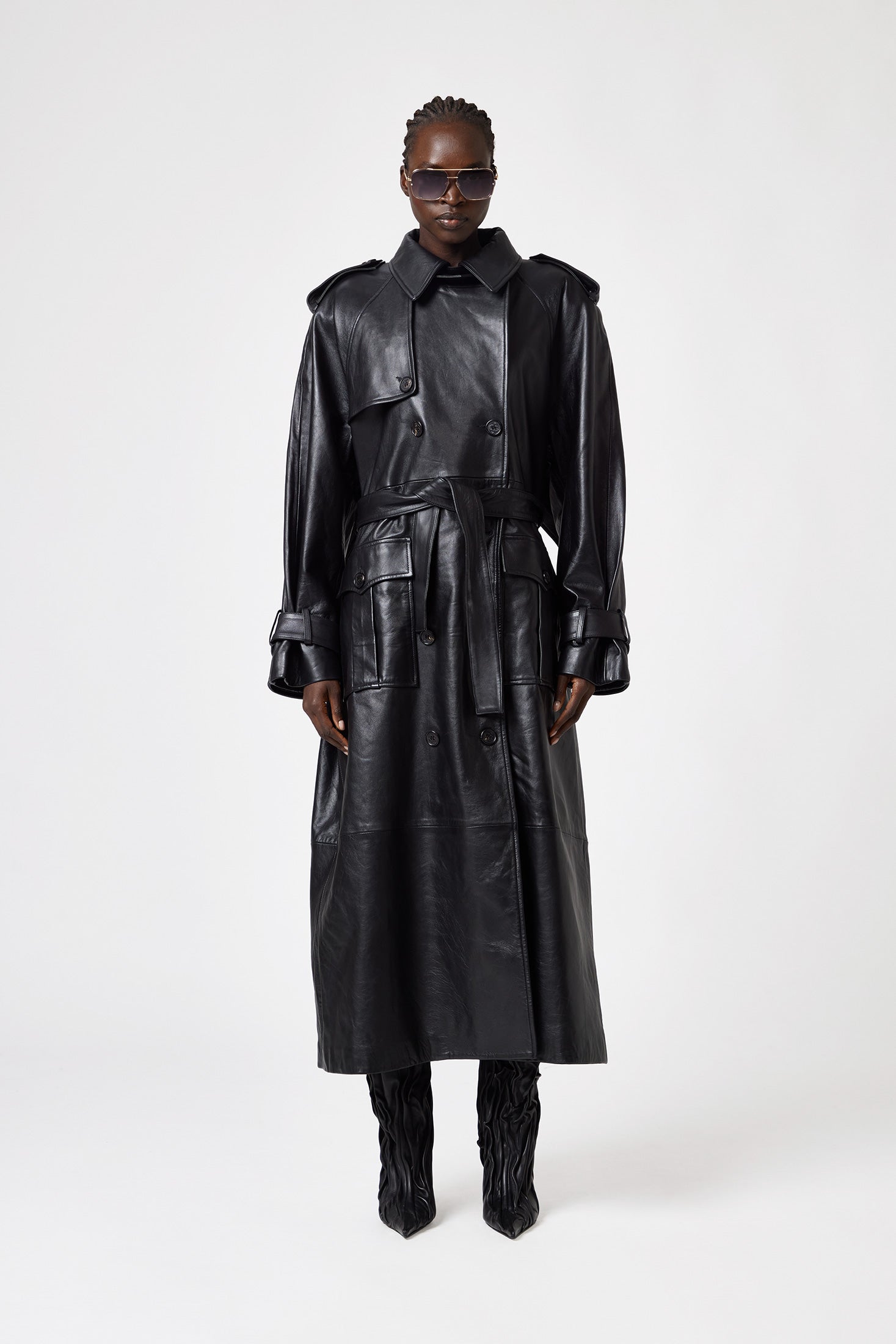BLACK // TRENCH/TRENCH COAT