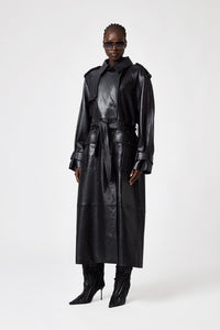 BLACK // TRENCH/TRENCH COAT