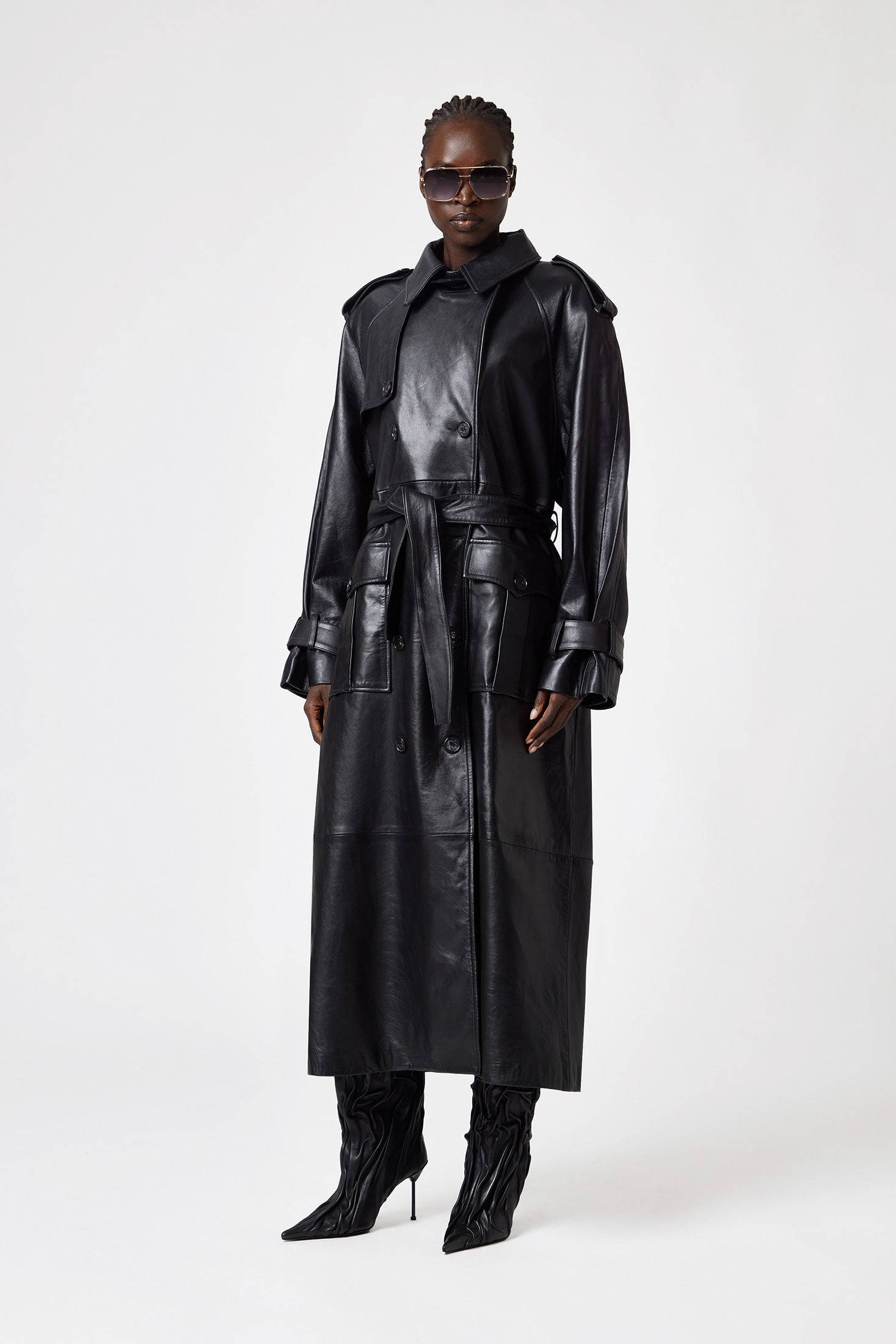 BLACK // TRENCH/TRENCH COAT