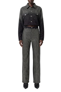 Pantalon à coupe droite - Black