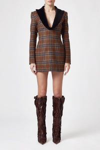 Robe en laine - Brown