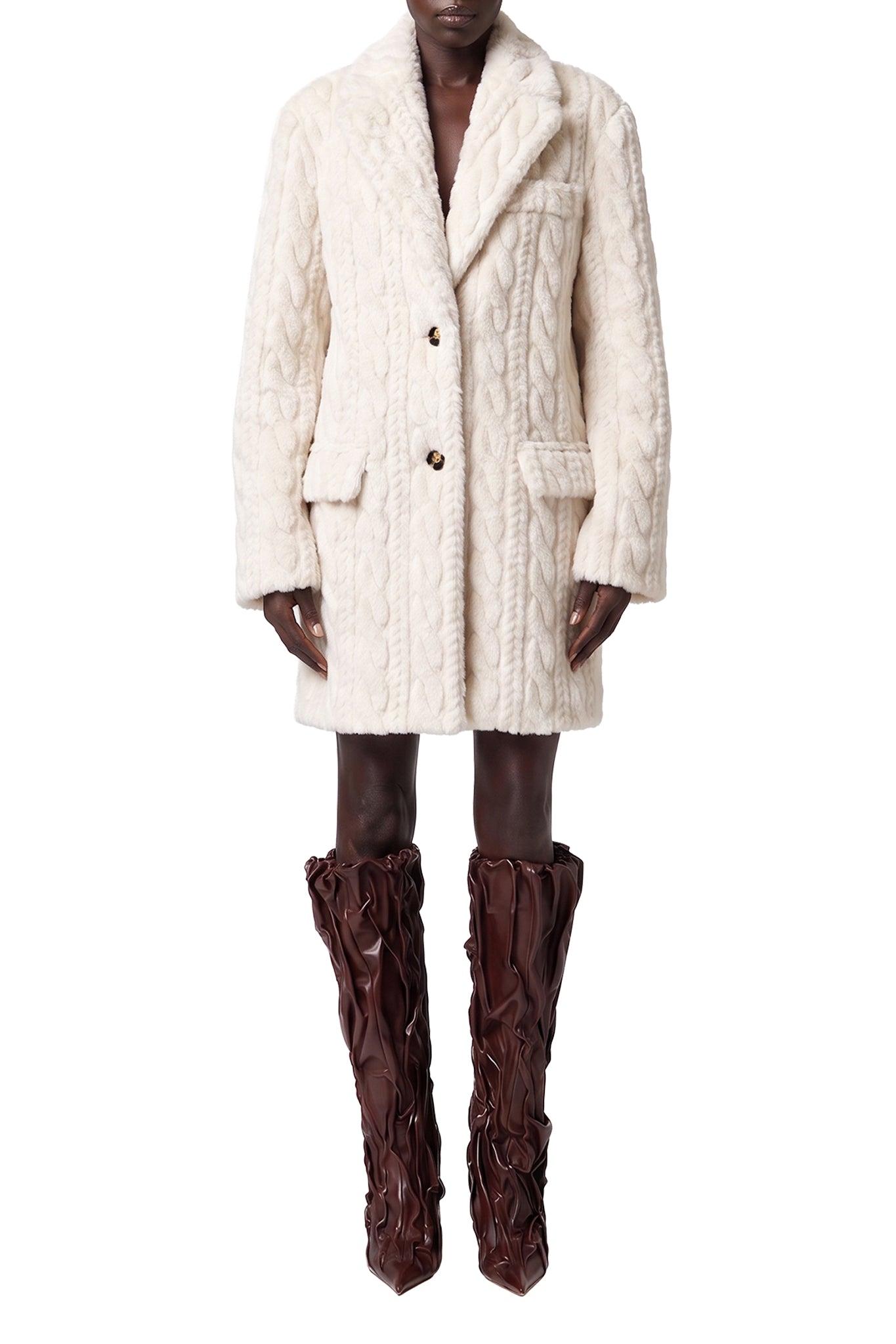 RECOLO OFF WHITE /// Manteau - Off White