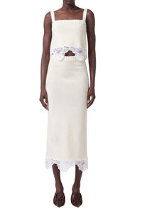 RECOLO OFF WHITE /// OFF WHITE // GONNA/SKIRT