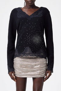 Pull en laine - Black