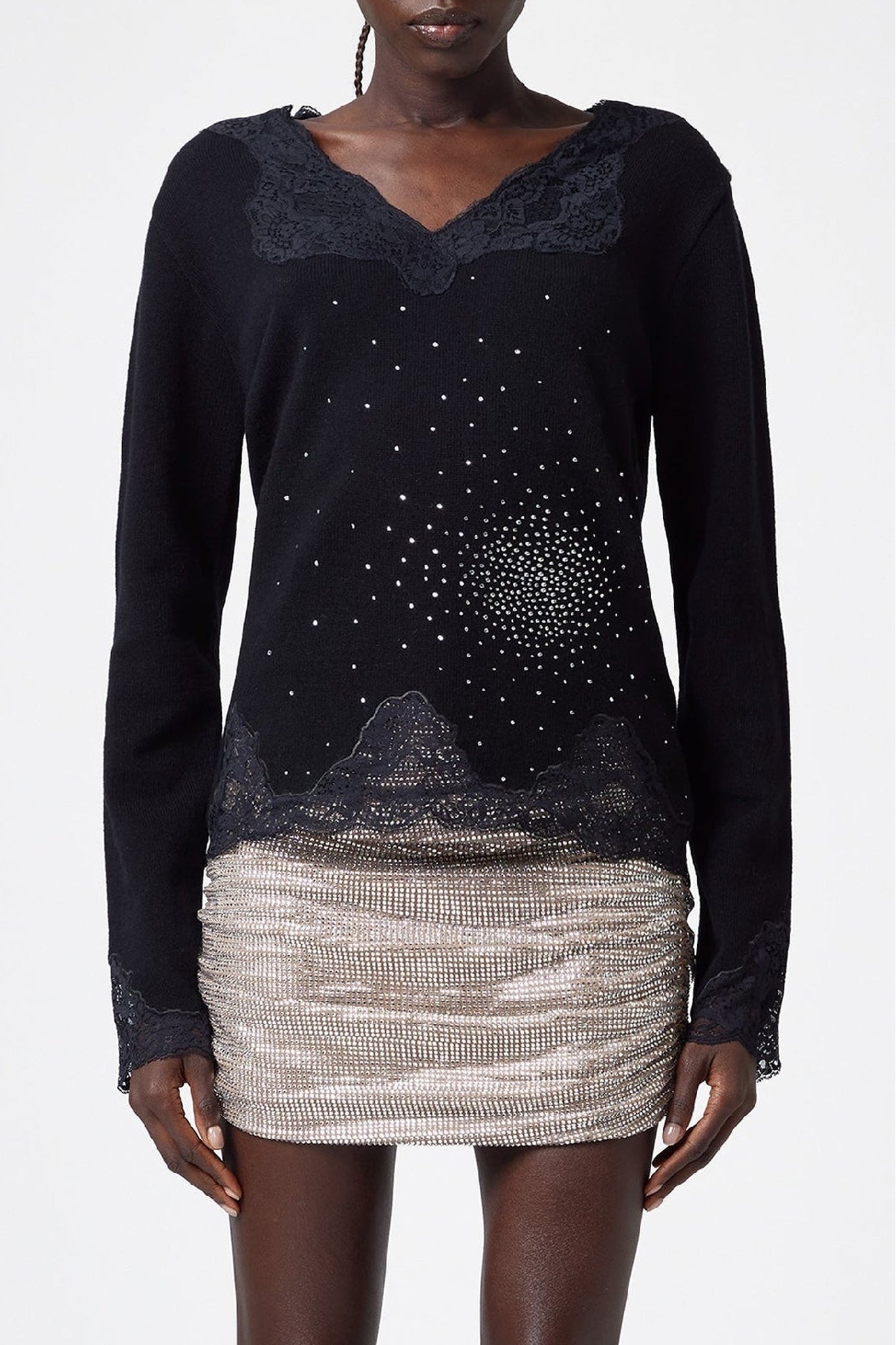 Pull en laine - Black