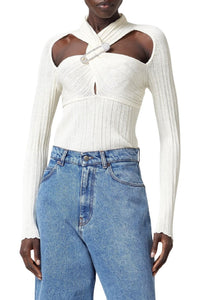 Pull en laine - White