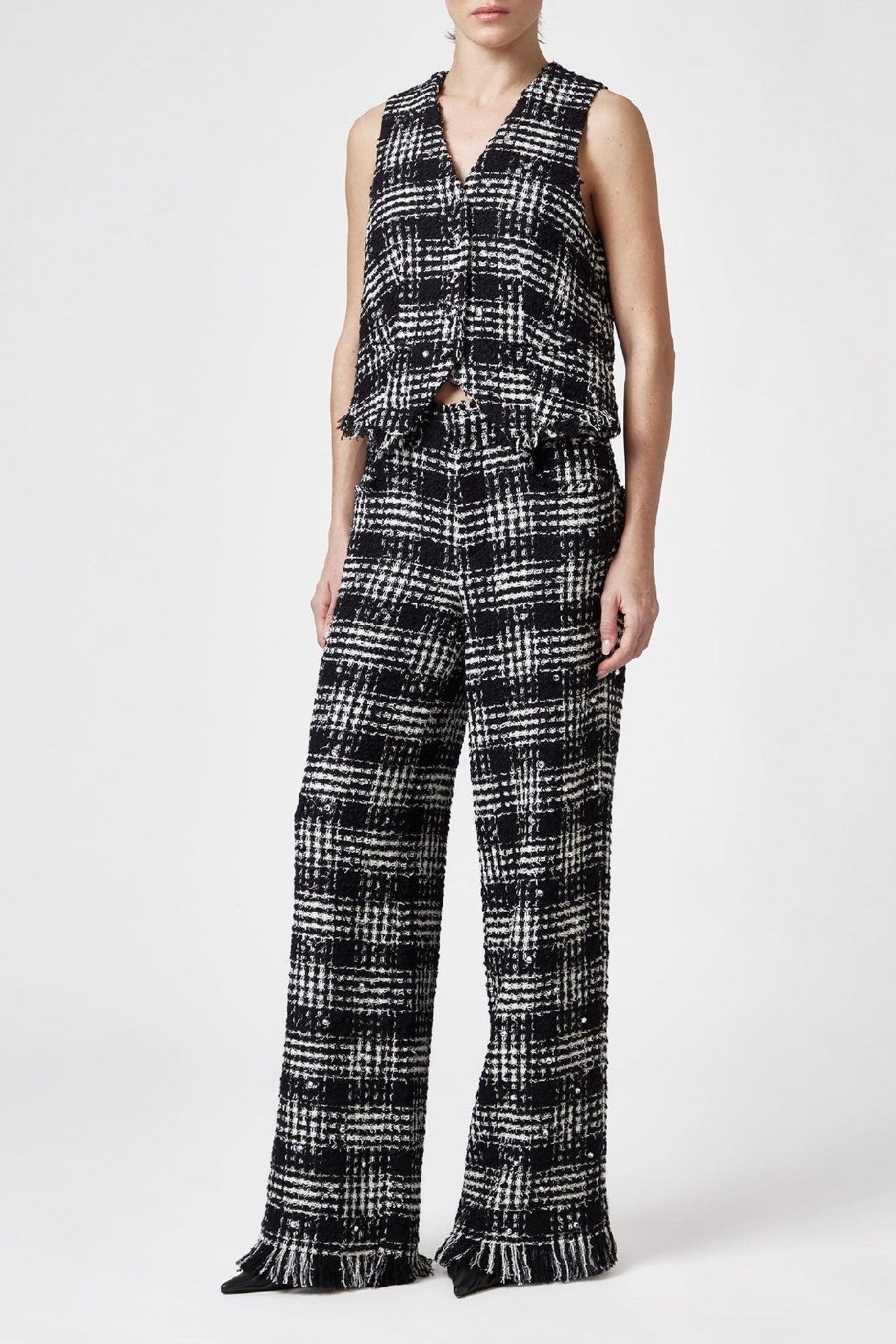 Pantalon - Black & White