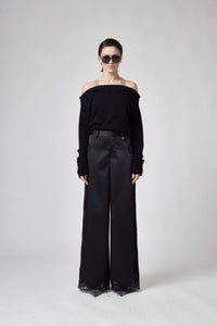 BLACK // PANTALONE/TROUSERS