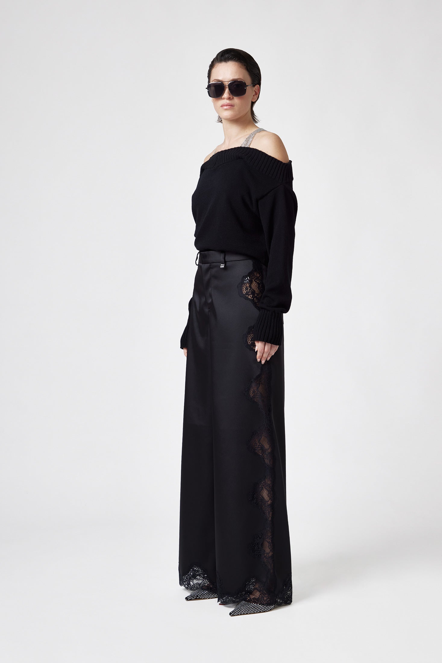 BLACK // PANTALONE/TROUSERS