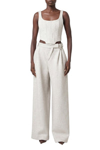 Pantalon tailleur - Beige