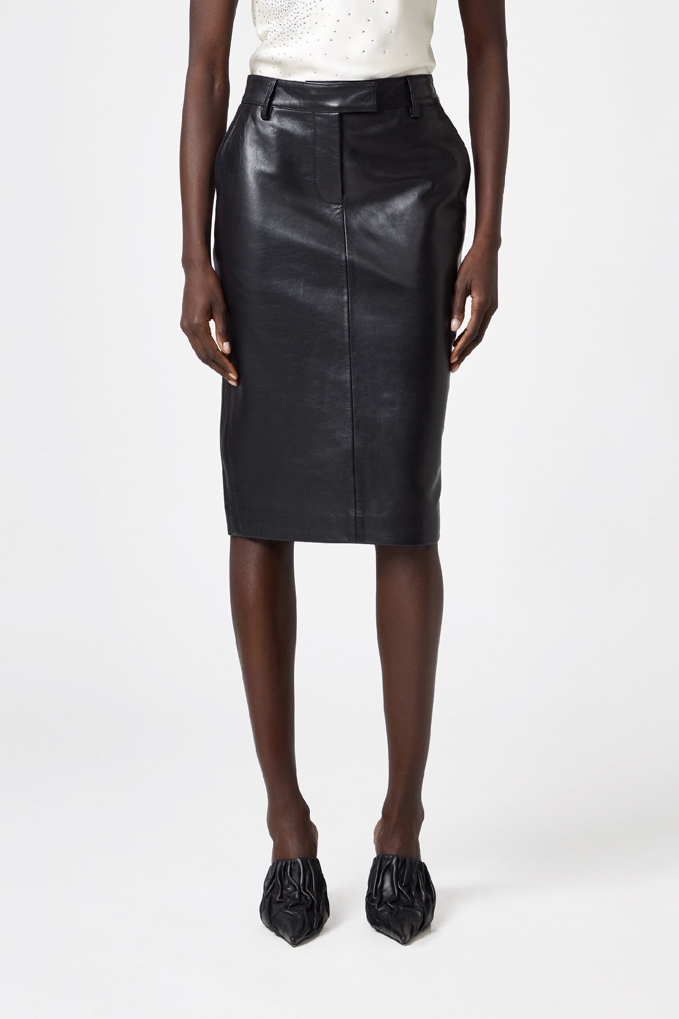 Jupe longueur genou - Black