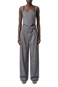 Bustier en laine - Grey