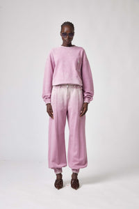 PINK // FELPA GIROCOLLO/CREWNECK