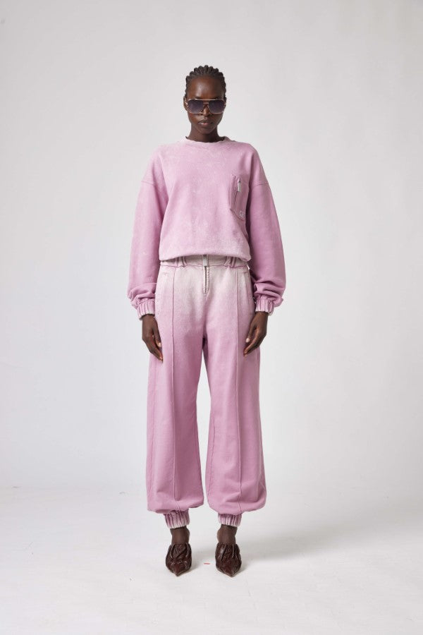 PINK // FELPA GIROCOLLO/CREWNECK