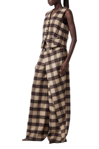 Gilet en laine - Brown