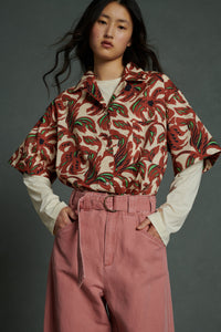TERRE BATTUE/VERT BLOUSE ALEXANDRE