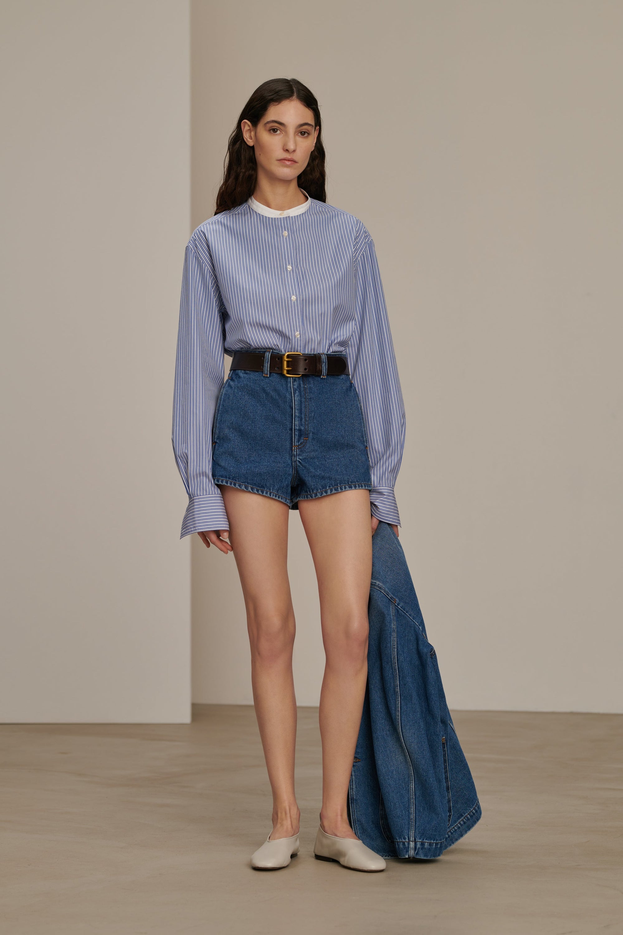 BLEU SHORT CLEO