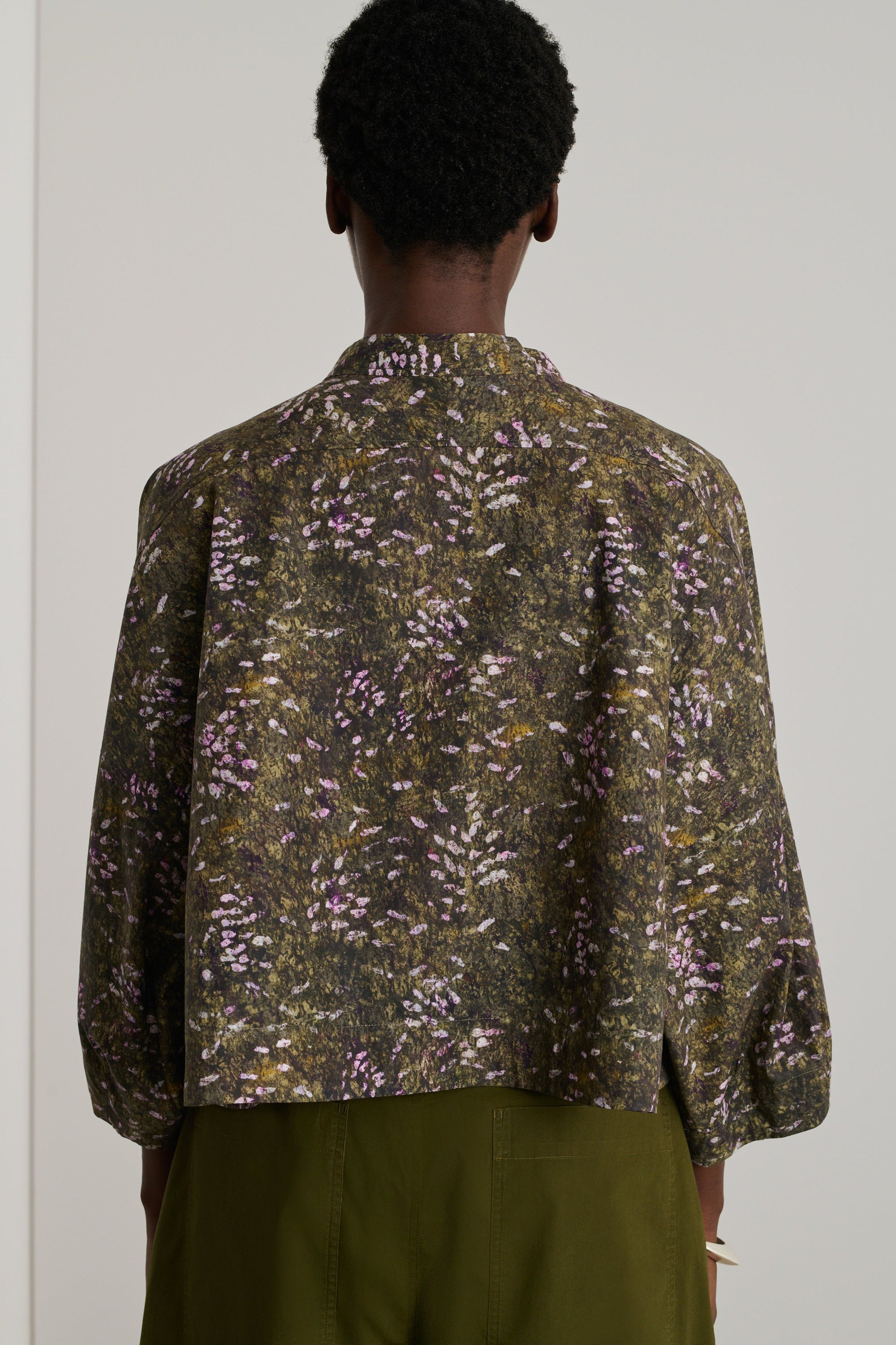 KAKI/LILAS BLOUSE ETEOCLE