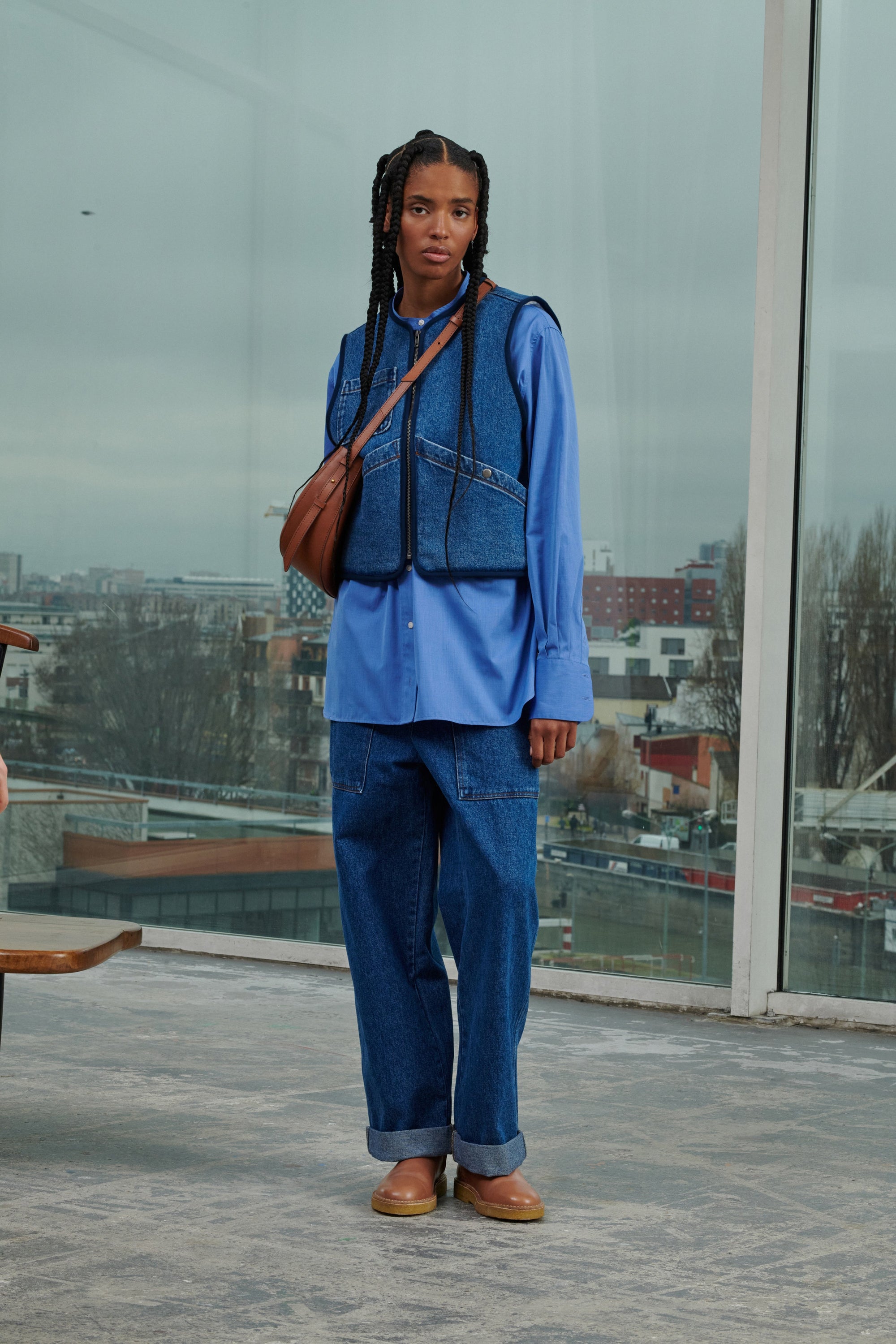 DENIM BLEU DELAVE BLOUSON SIMON