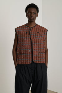 MARRON/NOIR BLOUSON ANEMONE