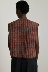 MARRON/NOIR BLOUSON ANEMONE