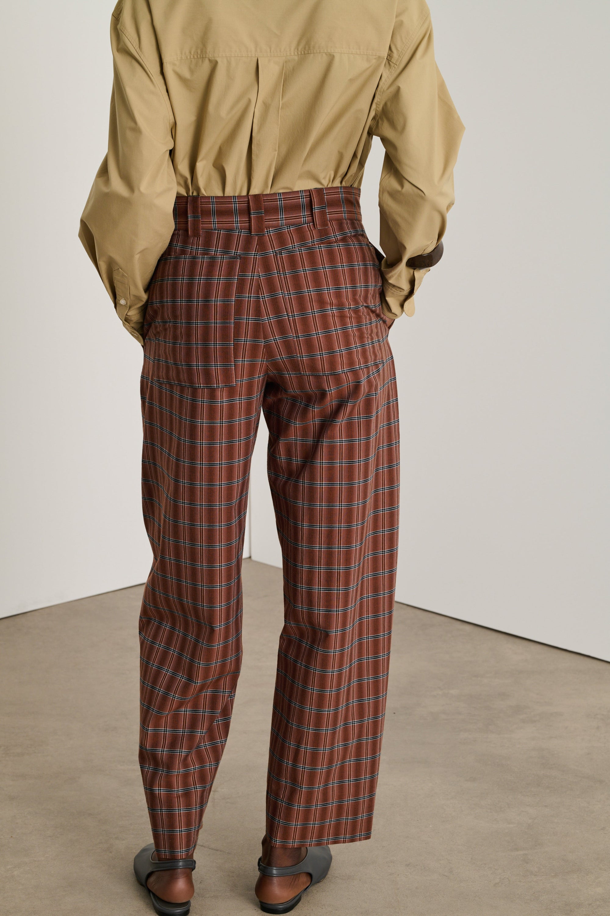 MARRON/NOIR PANTALON ALOUETTE