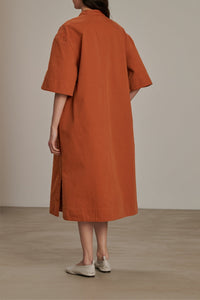 ORANGE ROBE CHAINE & TRAME BROOK
