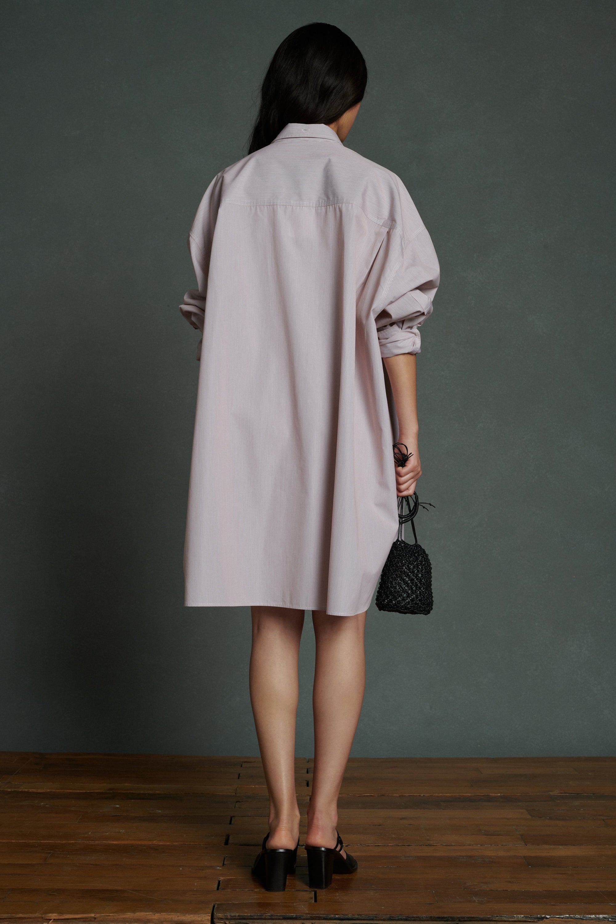 MARRON/ECRU ROBE CHAINE & TRAME AUTRICHE