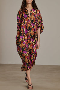 NOISETTE/FUCHSIA ROBE CHAINE & TRAME ALGER