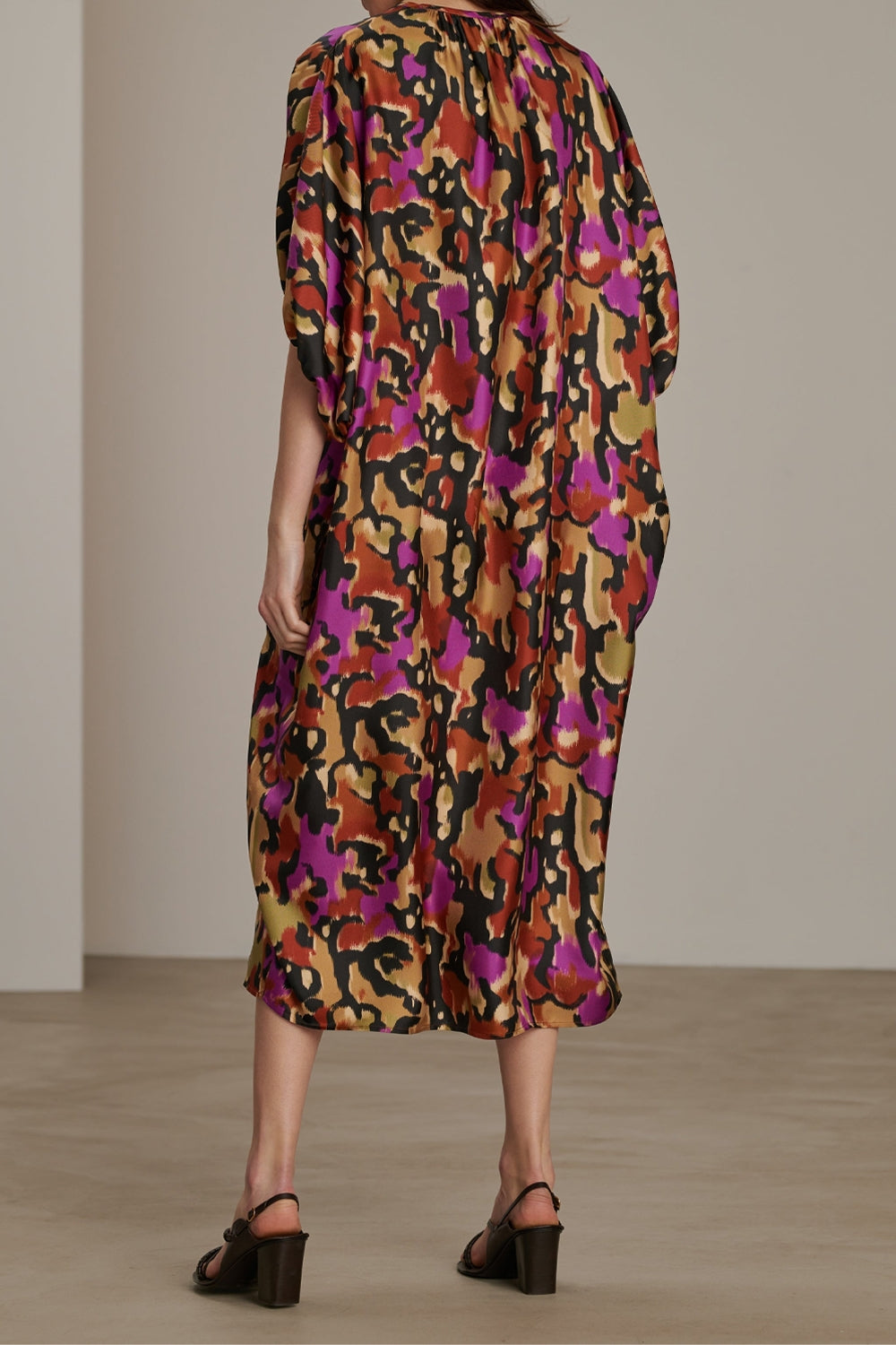 NOISETTE/FUCHSIA ROBE CHAINE & TRAME ALGER