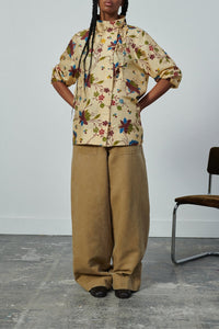 MULTICO ECRU BLOUSE VERVEINE
