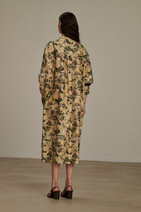 GRIS/VERT ROBE CHAINE & TRAME PHILOMENE