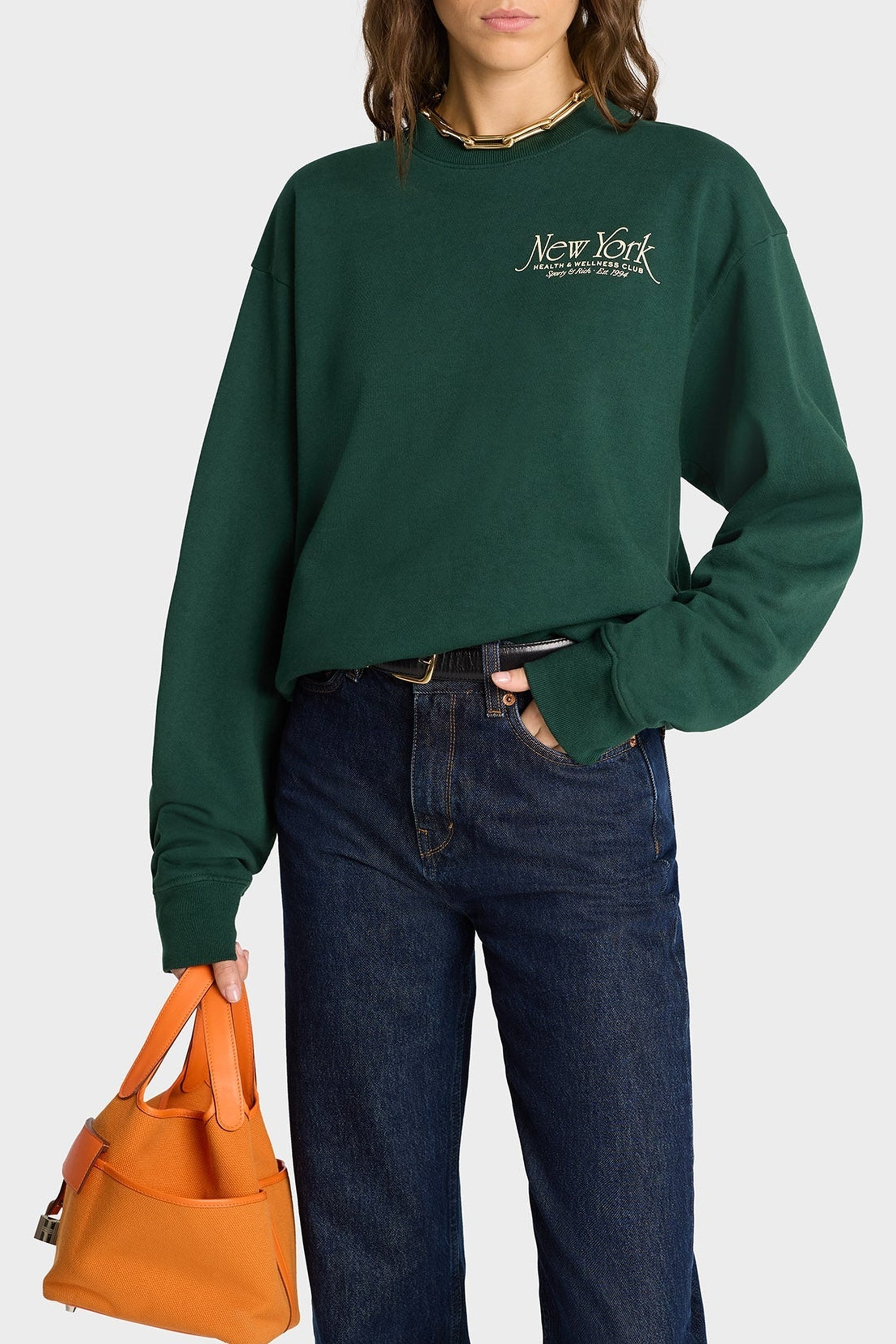 Sweatshirt NY 94 imprimé - Forest
