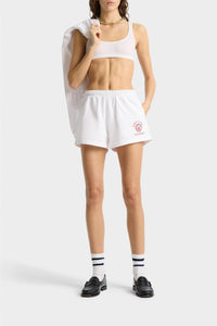 Short California à taille élastique - White