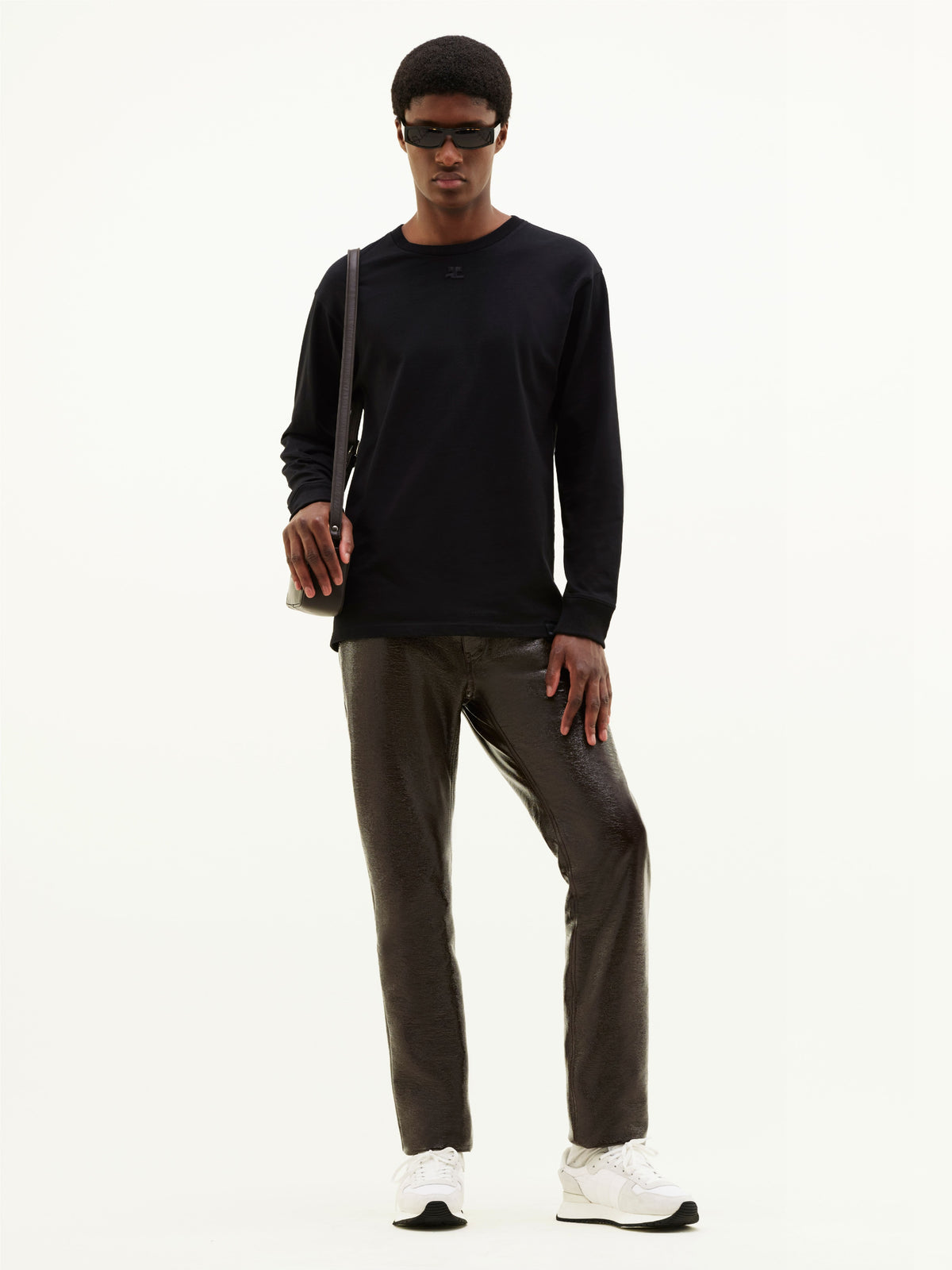 PANTALON RÉÉDITION 5 POCHES EN VINYLE-24