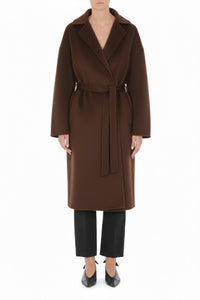 Manteau en laine - Brown