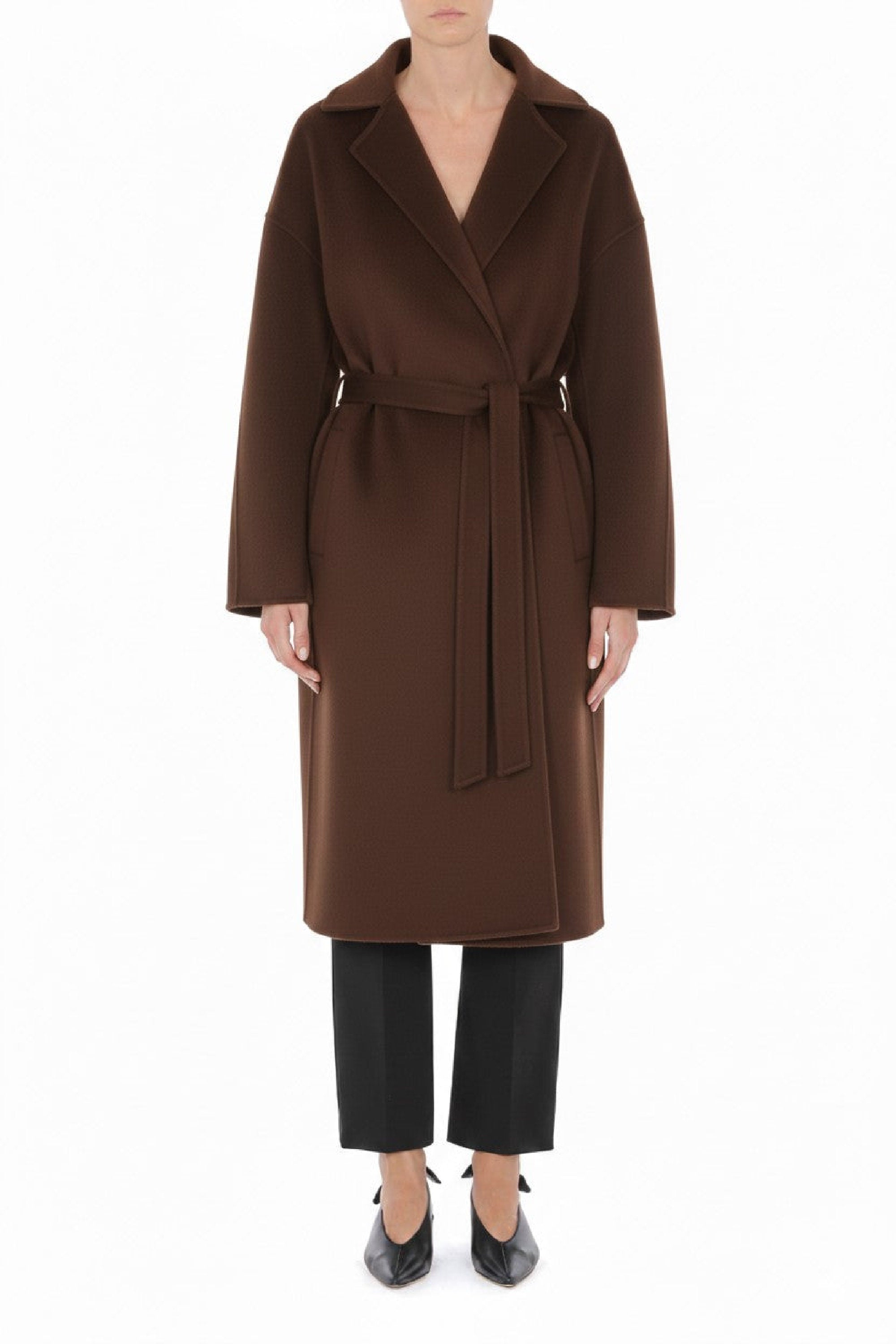 Manteau en laine - Brown