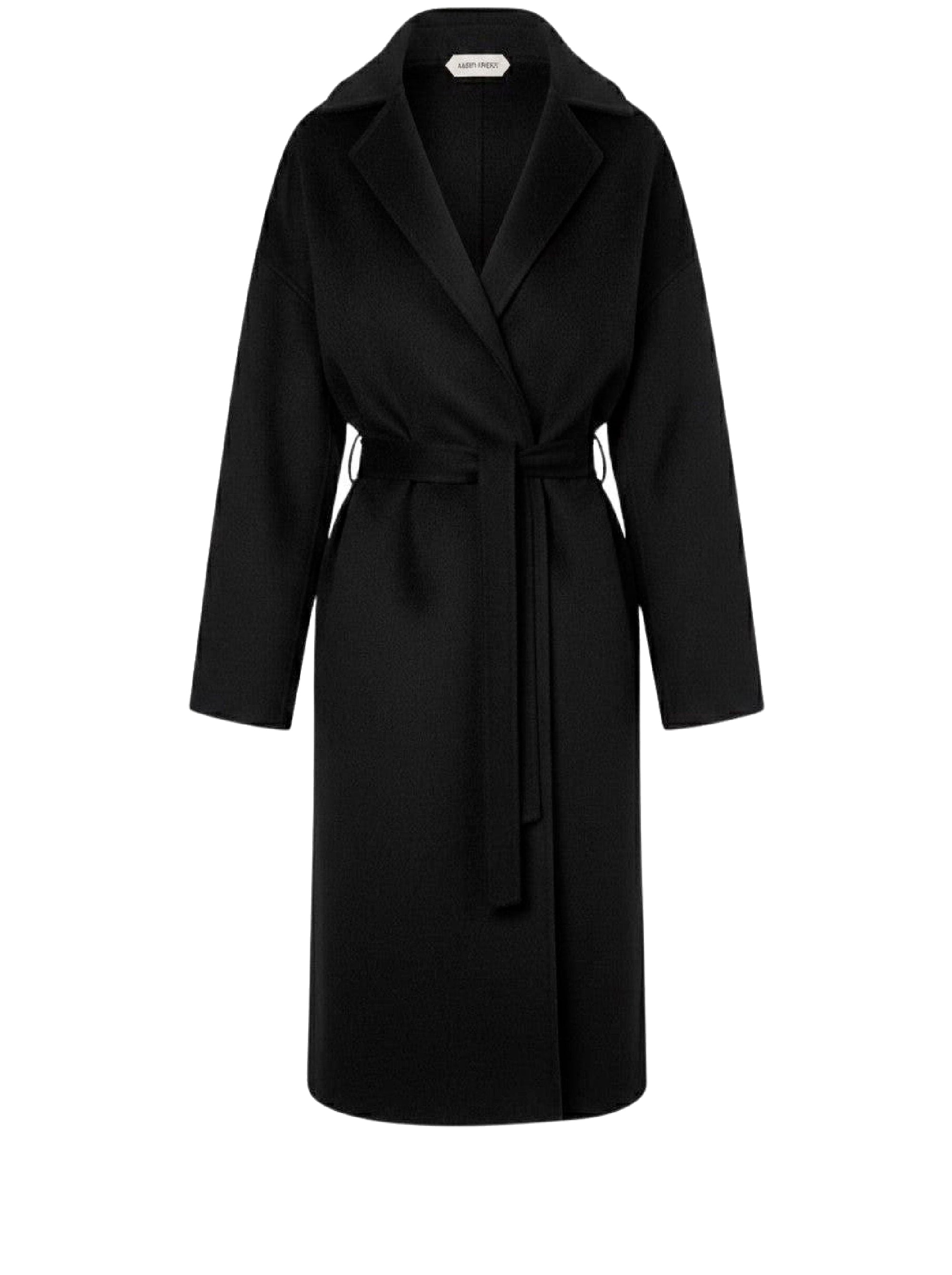 Manteau en laine - Black