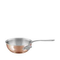 Sauteuse bombée 20cm M6SB en cuivre