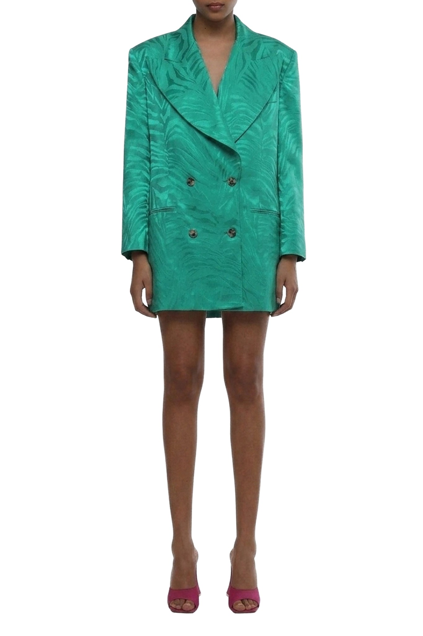 Oversized blazer - Emerald Green
