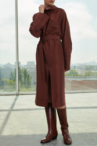 FRAMBOISE ROBE CHAINE & TRAME VARINA