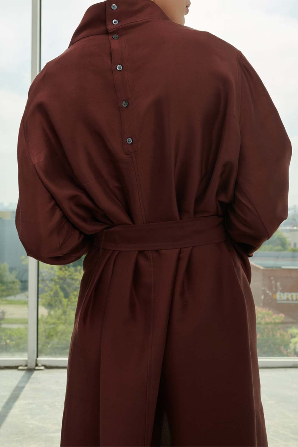 FRAMBOISE ROBE CHAINE & TRAME VARINA