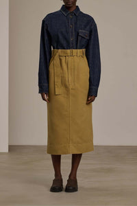 BEIGE JUPE CLARA