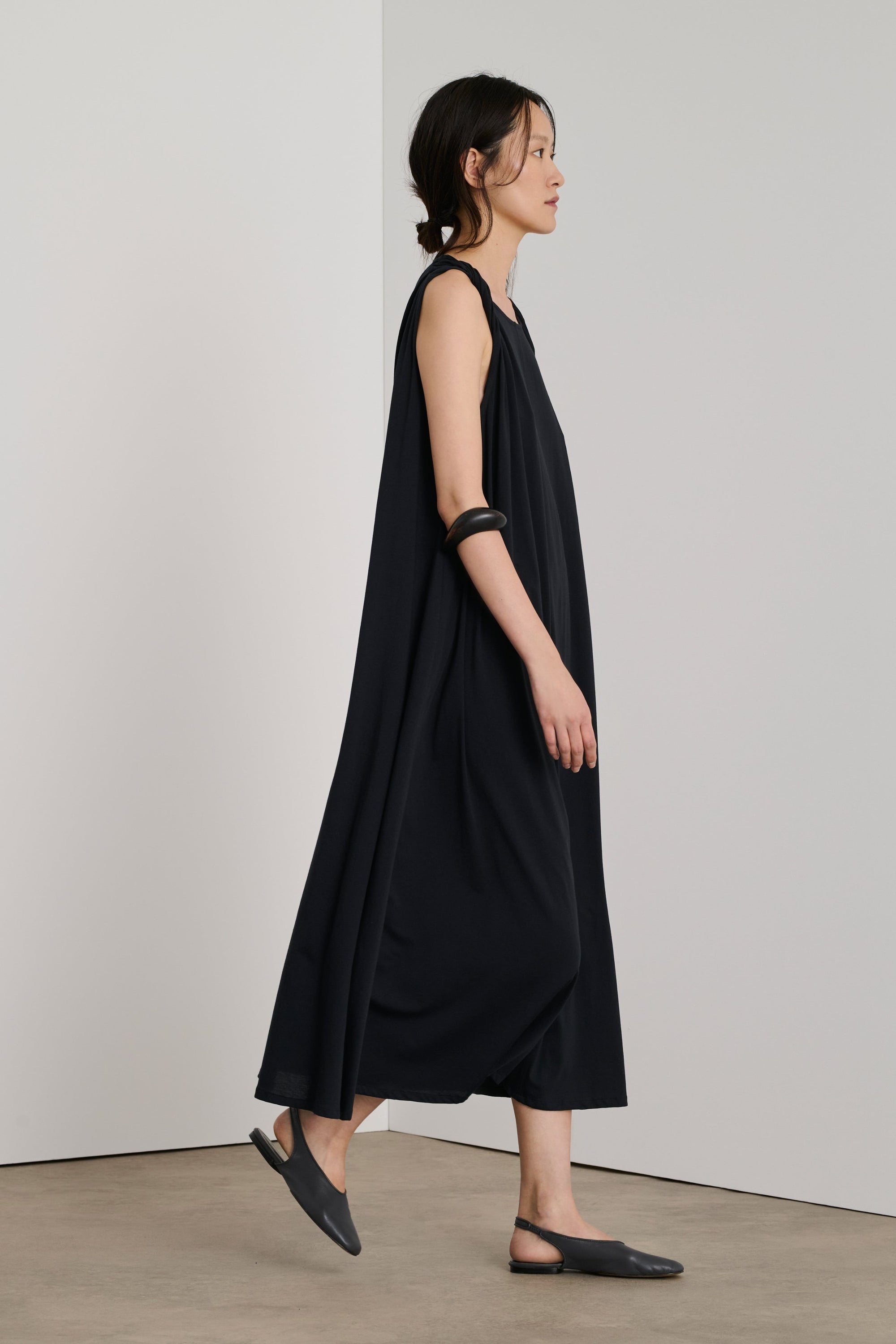 NOIR ROBE JERSEY DEBBY
