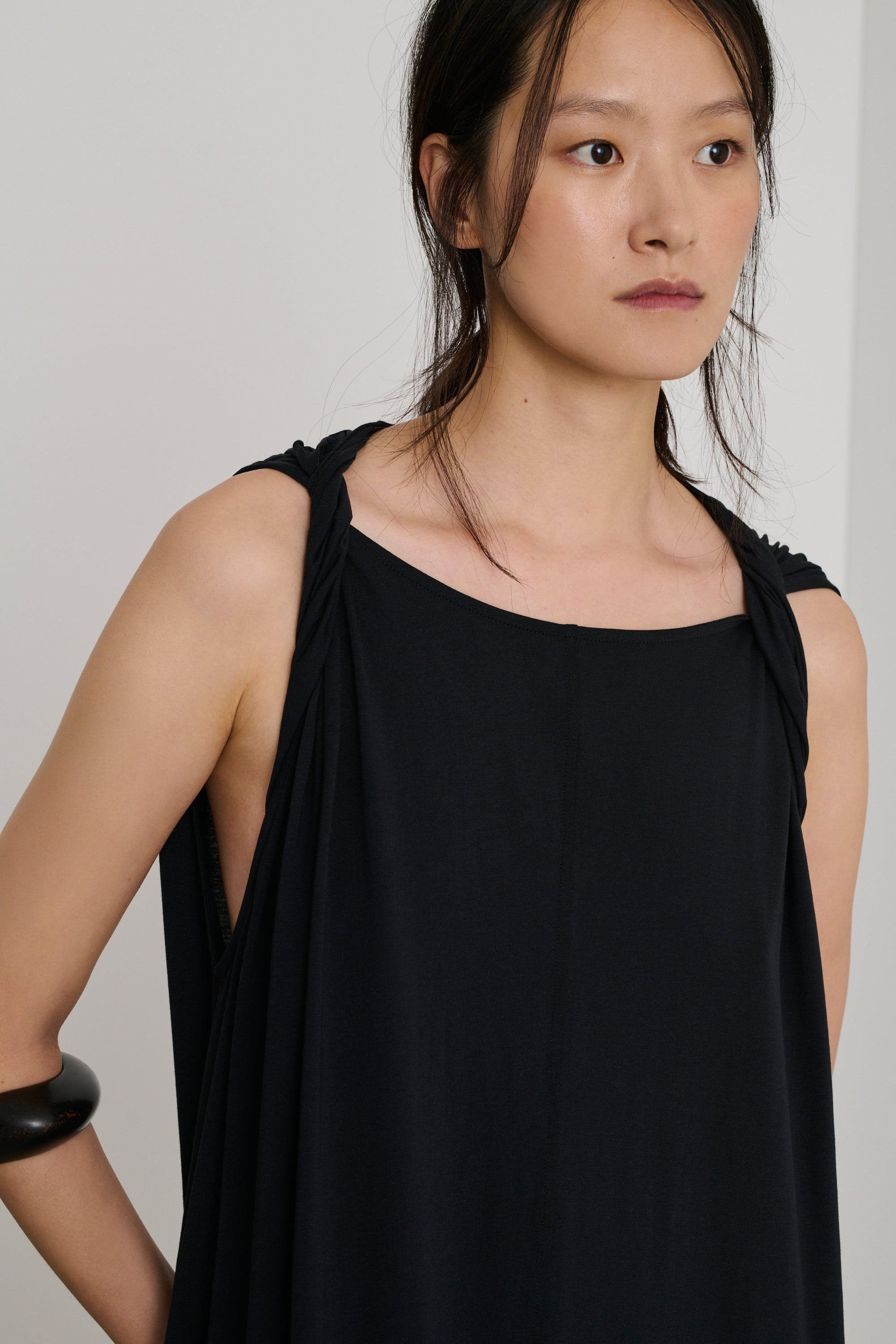 NOIR ROBE JERSEY DEBBY
