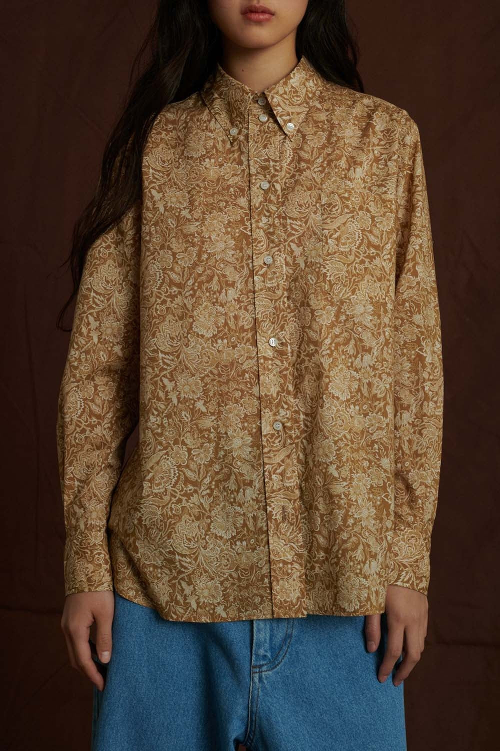 BEIGE/ECRU CHEMISE MARIA