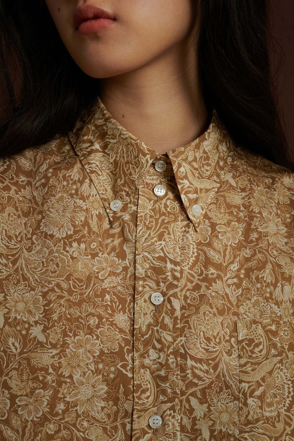 BEIGE/ECRU CHEMISE MARIA