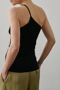 Jane cotton tank top - Black