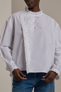 BLANC BLOUSE CLAUDIA