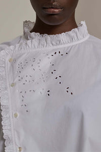 BLANC BLOUSE CLAUDIA